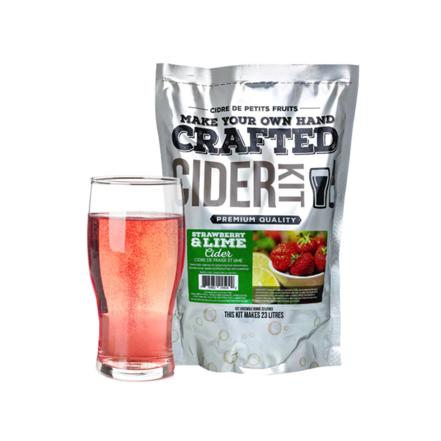 Crafted Series Cider - Strawberry Lime - The Wine Warehouse CA