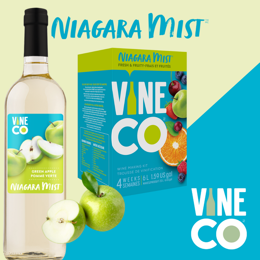 VineCo Niagara Mist - Green Apple - The Wine Warehouse CA