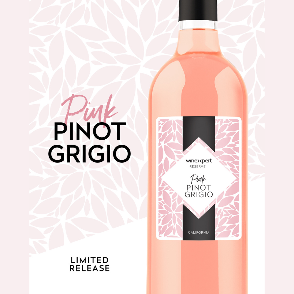 Winexpert Reserve - Pink Pinot Grigio, California Limited Release