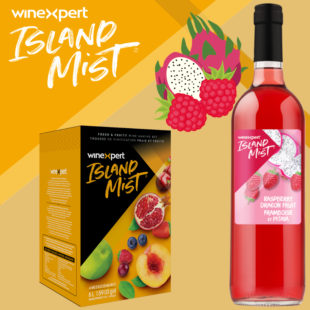 Winexpert Island Mist - Raspberry Dragon Fruit - The Wine Warehouse CA