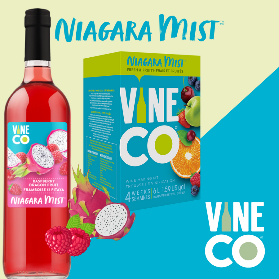 VineCo Niagara Mist - Raspberry Dragon Fruit - The Wine Warehouse CA