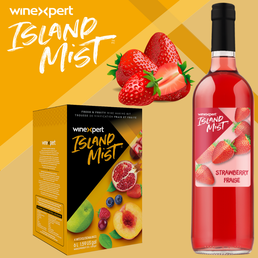 Winexpert Island Mist - Strawberry - The Wine Warehouse CA