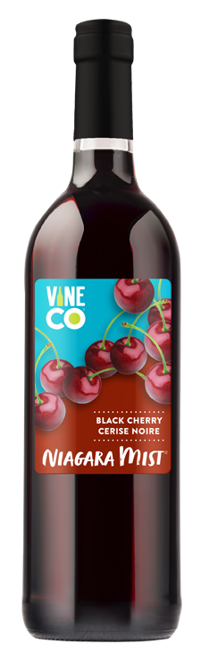 Labels - Black Cherry - VineCo Niagara Mist - The Wine Warehouse CA