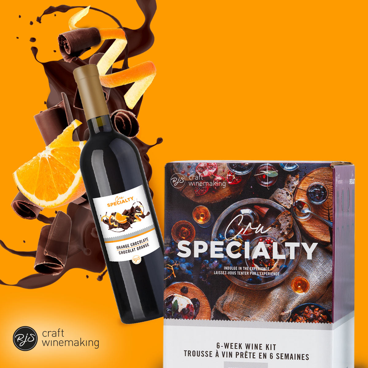 RJS Cru Specialty - Orange Chocolate Dessert Wine (DISCONTINUED