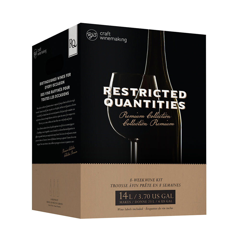RJS Craft Winemaking - Restricted Quantities 2024