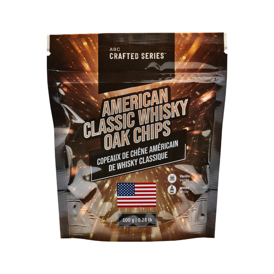 American Classic Whisky Oak Chips - 100g - The Wine Warehouse CA