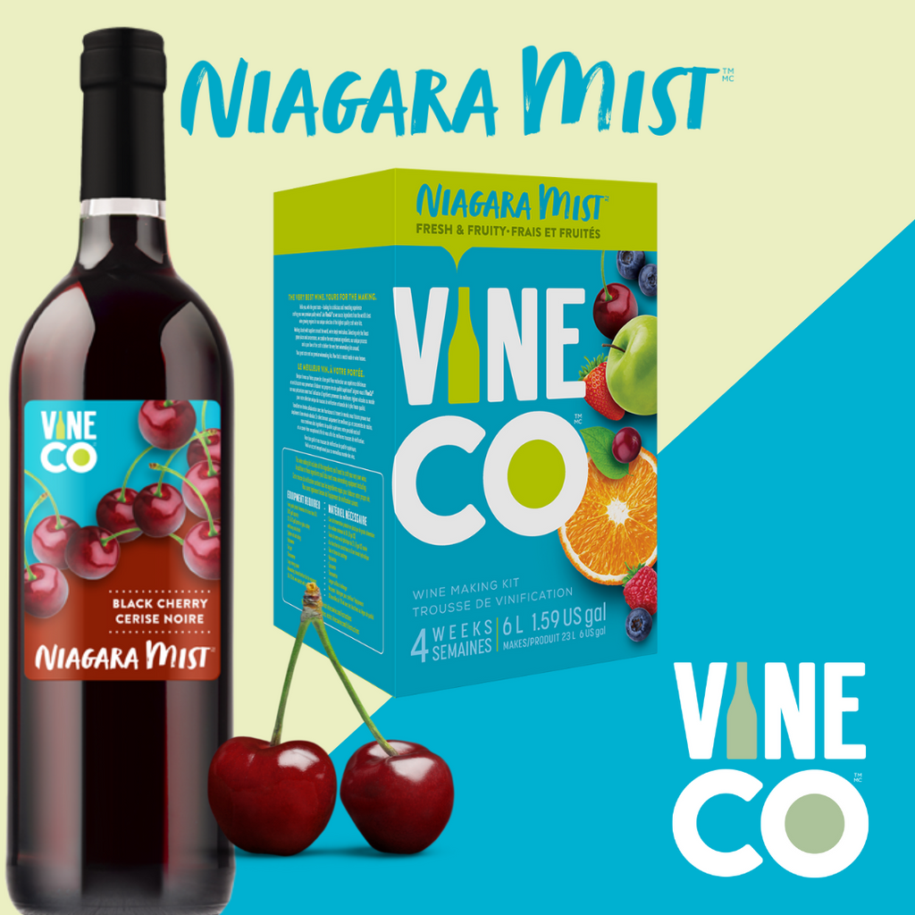 VineCo Niagara Mist - Black Cherry – The Wine Warehouse CA