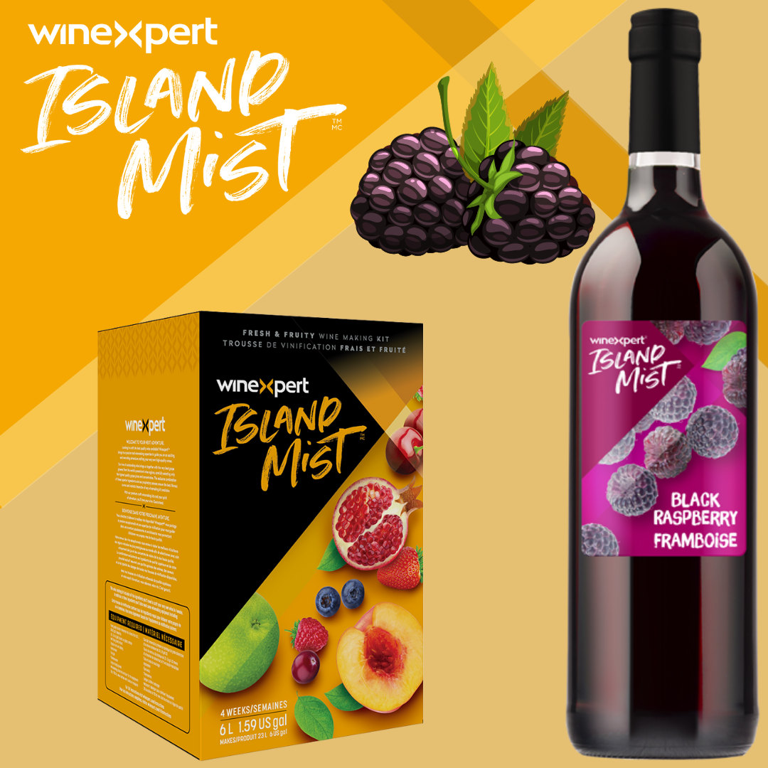 Winexpert Island Mist - Black Raspberry - The Wine Warehouse CA
