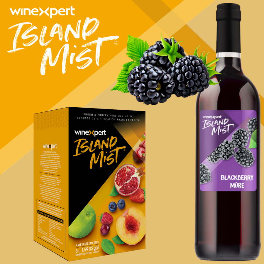 Winexpert Island Mist - Blackberry - The Wine Warehouse CA