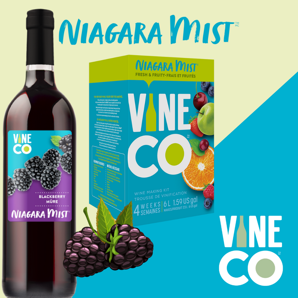 VineCo Niagara Mist - Blackberry – The Wine Warehouse CA