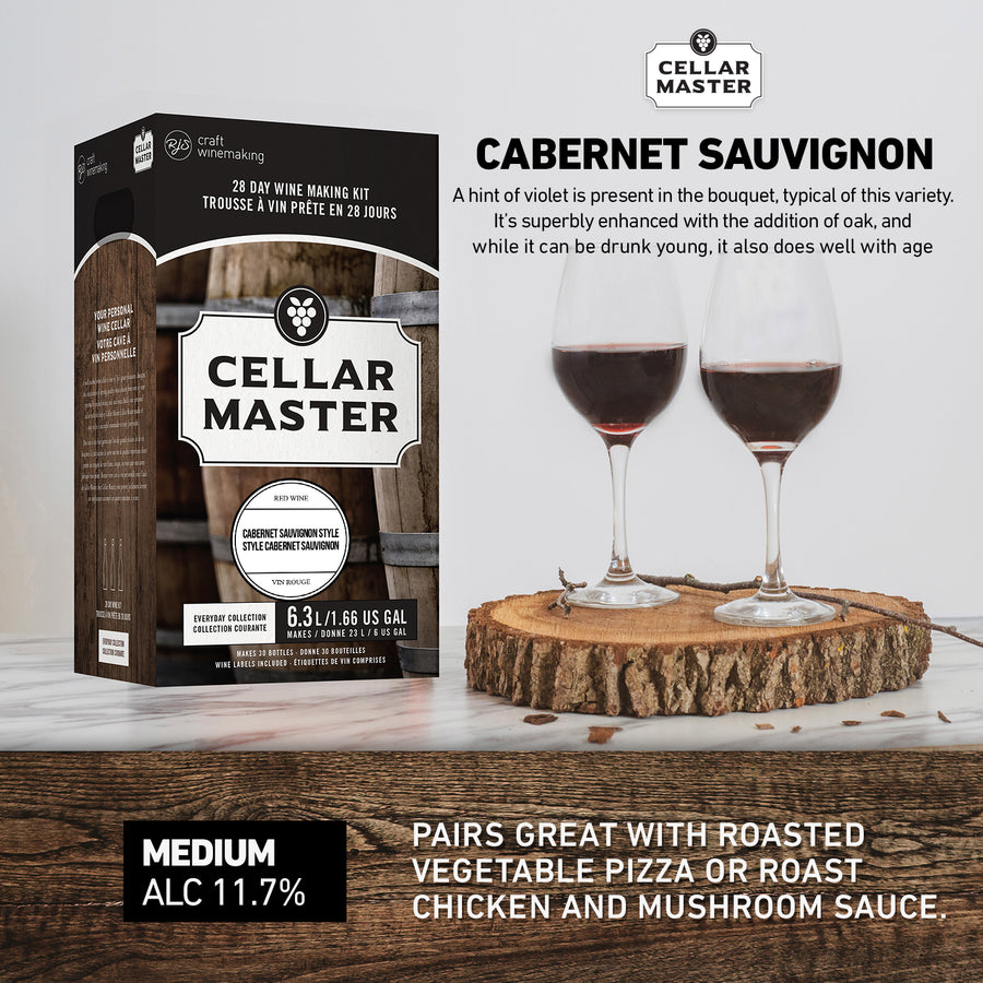 Cellar Master - Cabernet Sauvignon (2 pack) - The Wine Warehouse CA