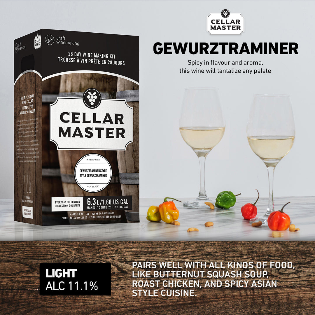 Cellar Master - Gewurztraminer (2 pack) - The Wine Warehouse CA
