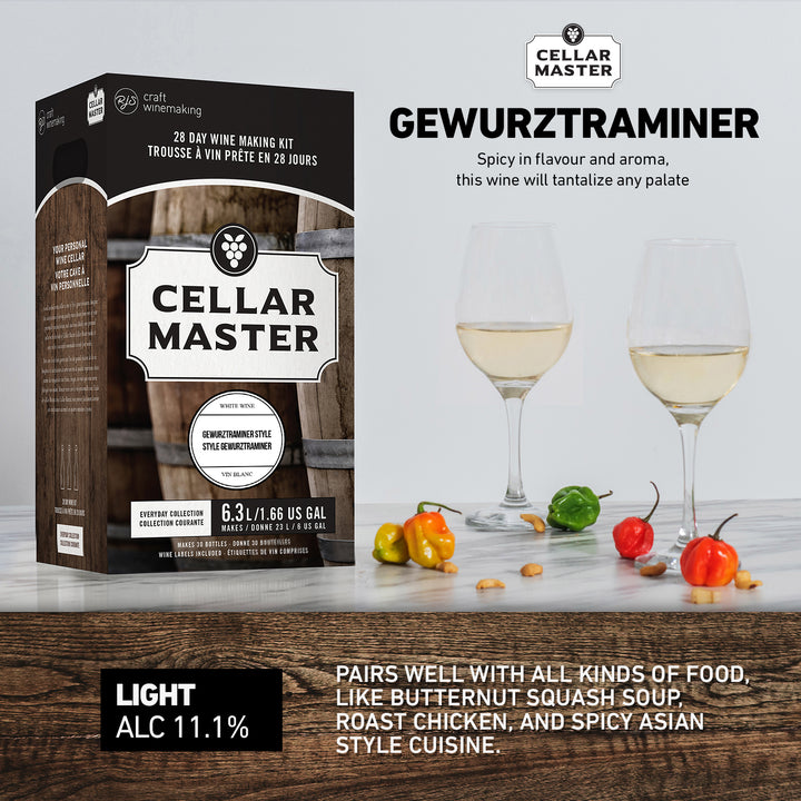 Cellar Master - Gewurztraminer (2 pack) - The Wine Warehouse CA