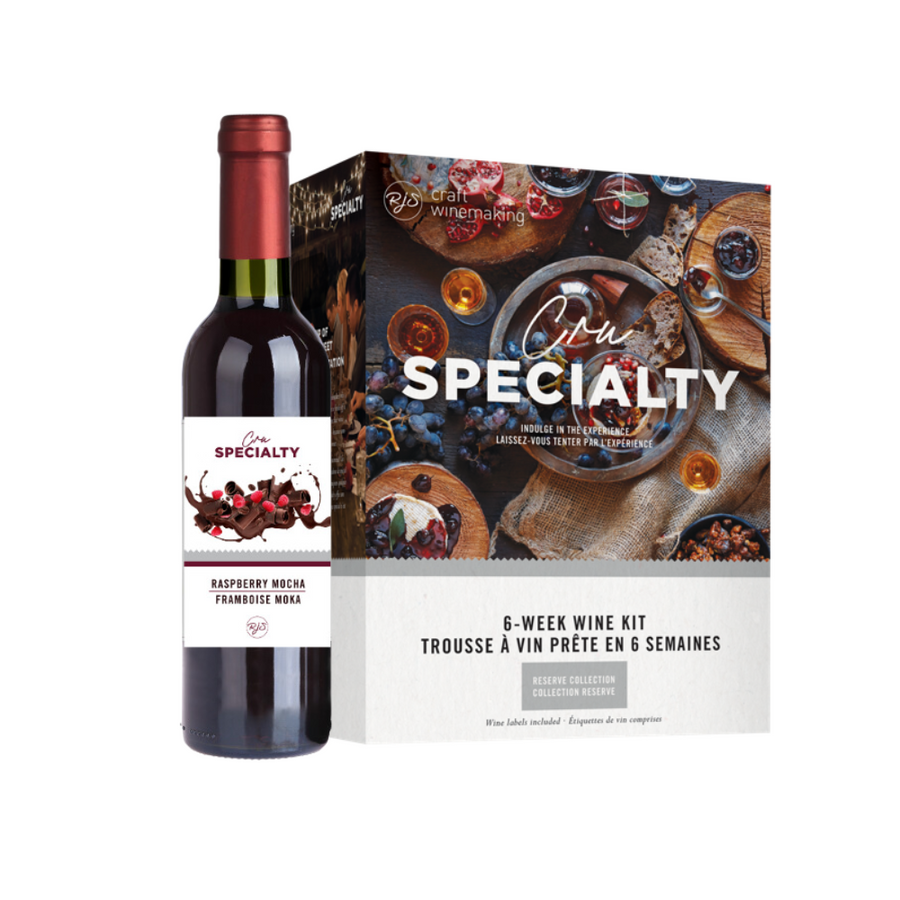 RJS Cru Specialty - Raspberry Mocha Dessert Wine (Now Available) - The Wine Warehouse CA