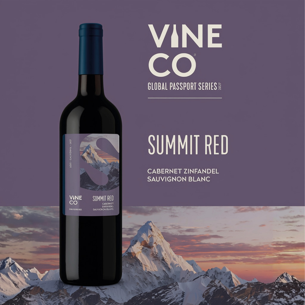 VineCo Global Passport Series 2027 - "Summit Red" Cabernet Zinfandel Sauvignon Blanc - Lodi, California (February 2027)
