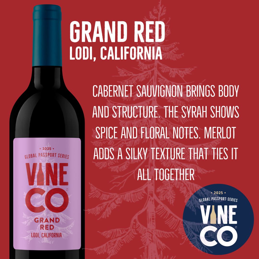 VineCo Global Passport Series Grand Red Lodi California March 202 The Wine Warehouse CA