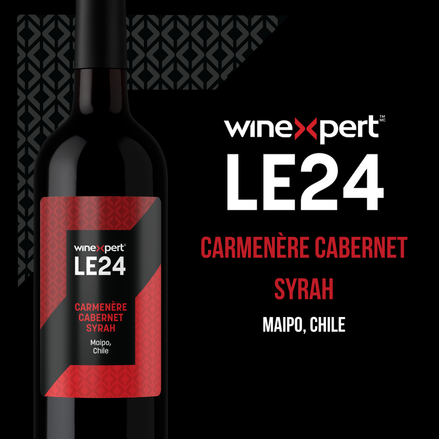 Winexpert LE Series - Carmenere Cabernet Syrah, Maipo, Chile (Now Available) - The Wine Warehouse CA