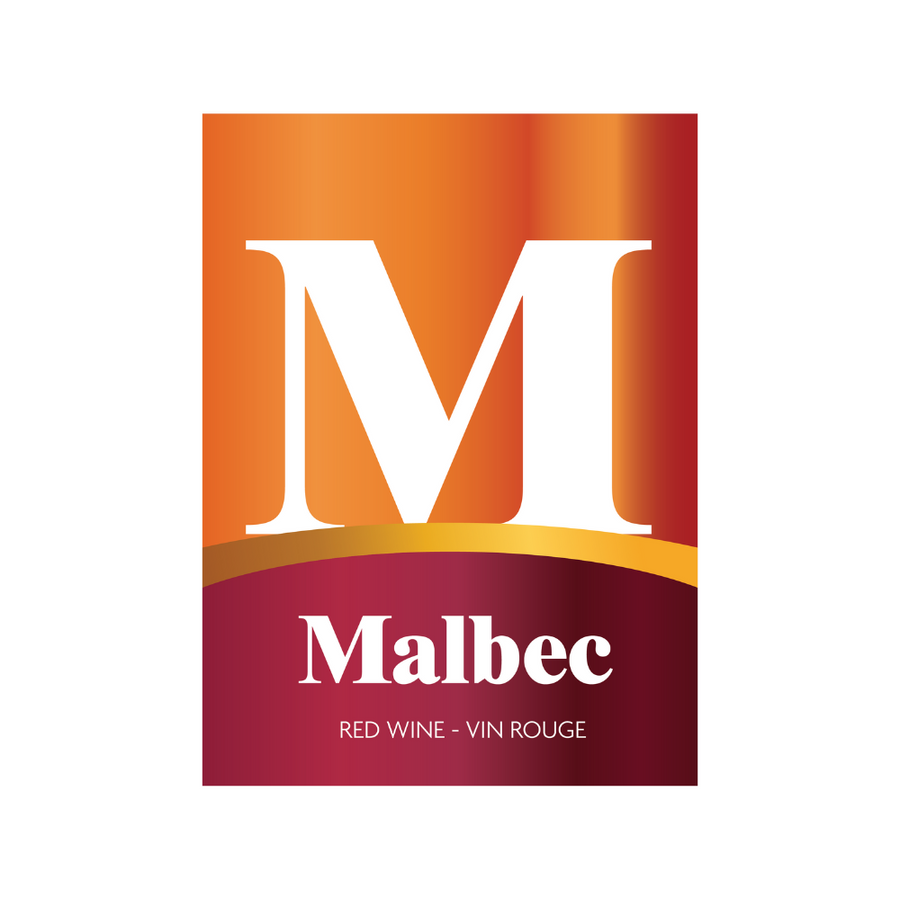 Labels - Malbec "M" - HJL - The Wine Warehouse CA