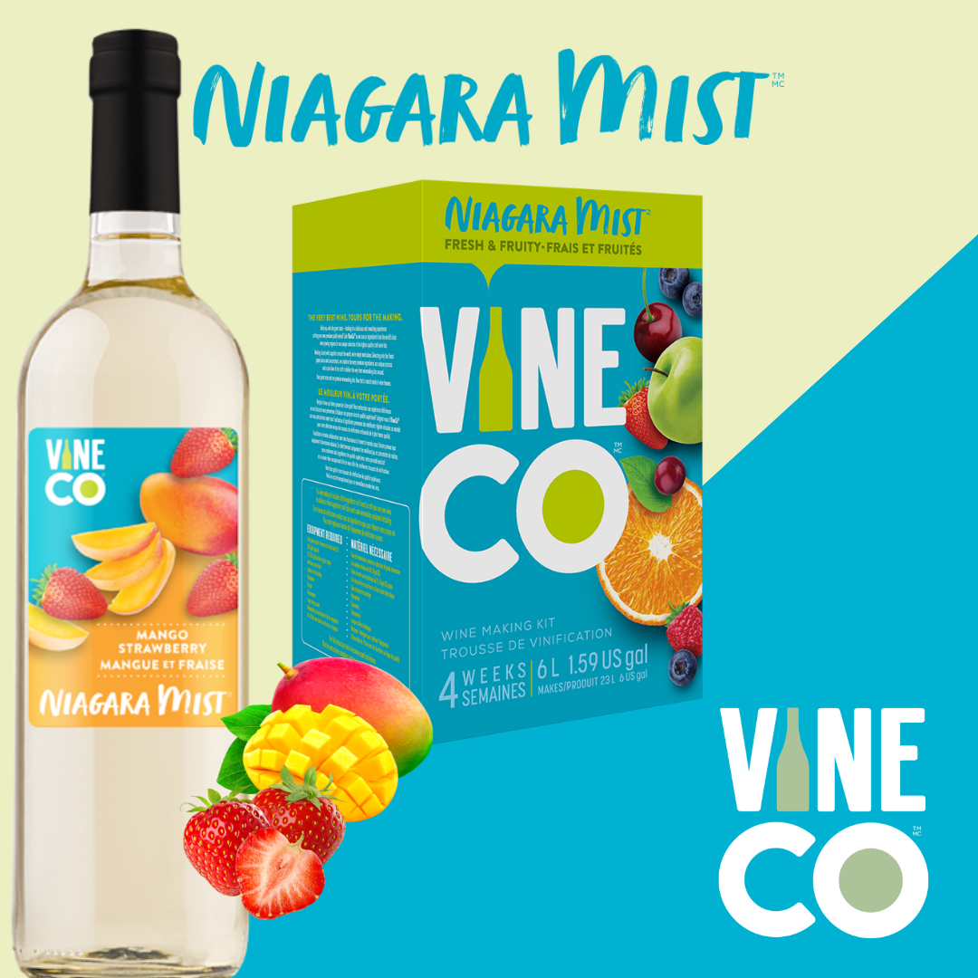 VineCo Niagara Mist - Mango Strawberry - The Wine Warehouse CA