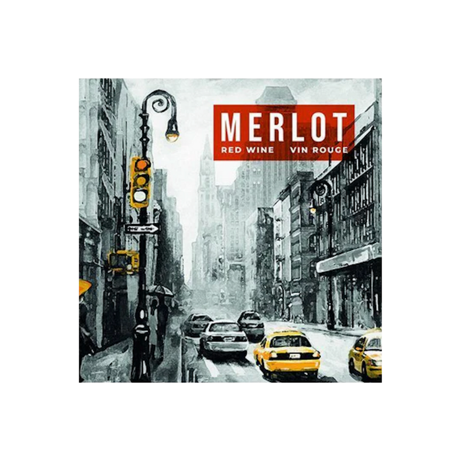 Labels - Merlot City Street - ABC - The Wine Warehouse CA