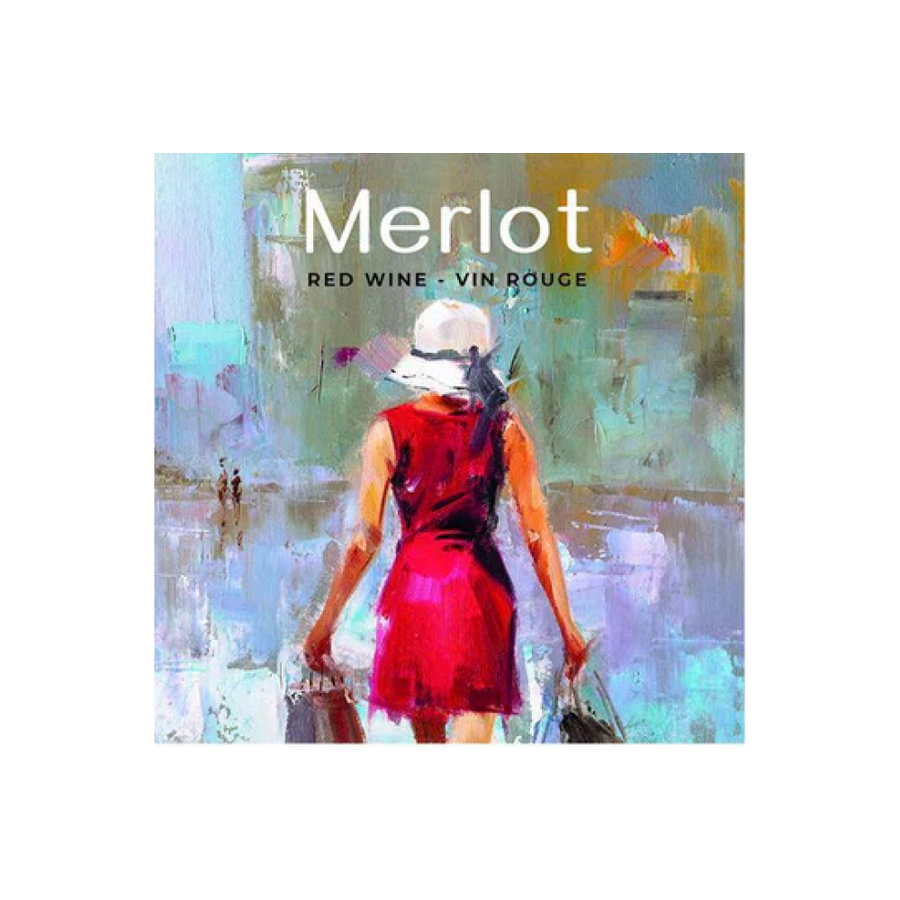 Labels - Merlot  - ABC - The Wine Warehouse CA
