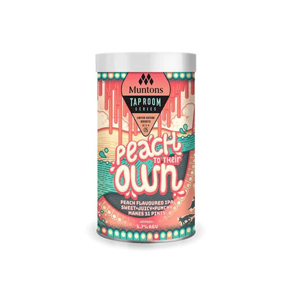 Muntons Beer - Peach To Their Own - Peach Flavoured IPA - The Wine Warehouse CA