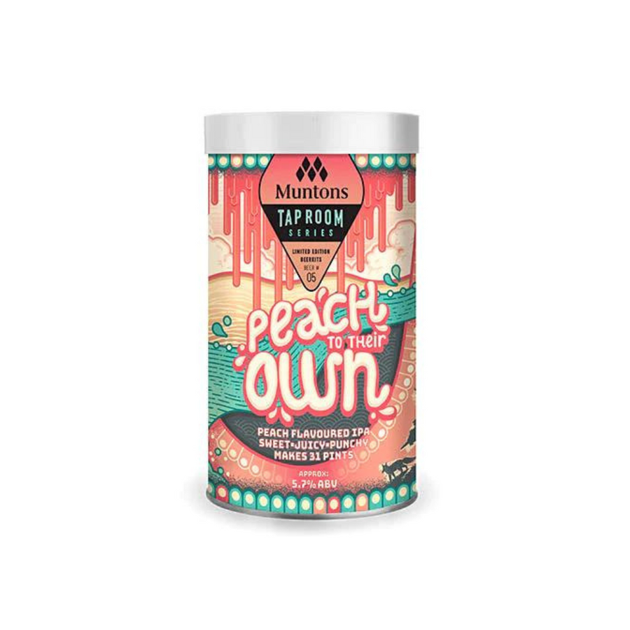 Muntons Beer - Peach To Their Own - Peach Flavoured IPA - The Wine Warehouse CA