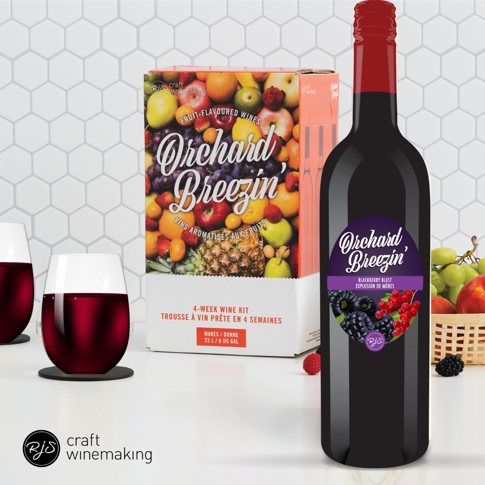 RJS Orchard Breezin' - Blackberry Blast - The Wine Warehouse CA