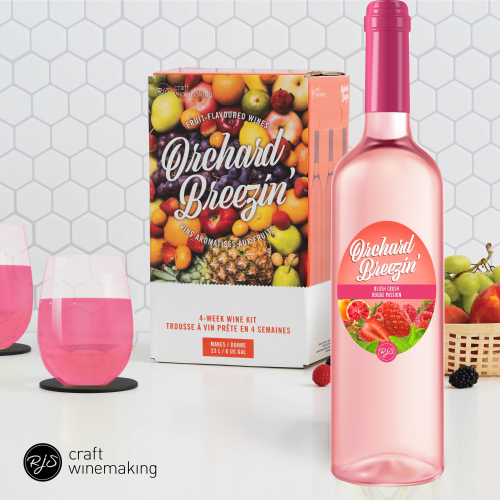 RJS Orchard Breezin' - Blush Crush - The Wine Warehouse CA