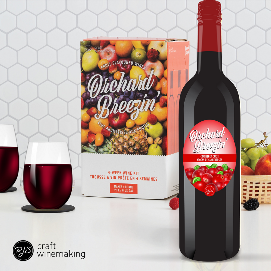 RJS Orchard Breezin' - Cranberry Craze - The Wine Warehouse CA