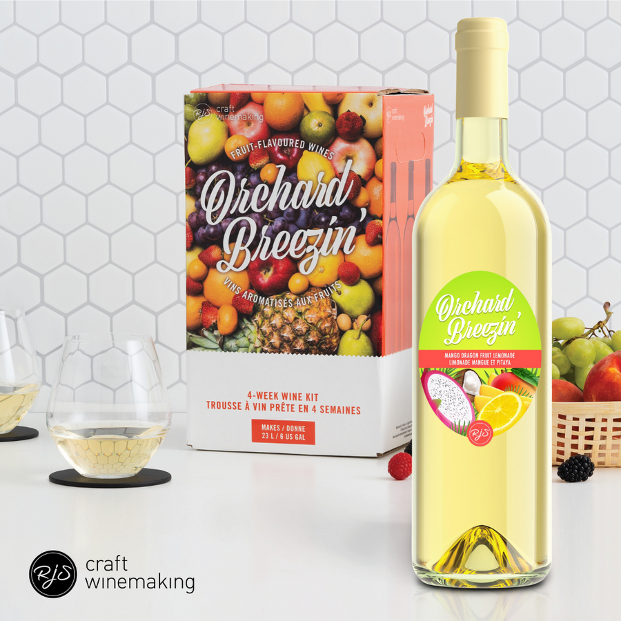 RJS Orchard Breezin' - Mango Dragon Fruit Lemonade - The Wine Warehouse CA