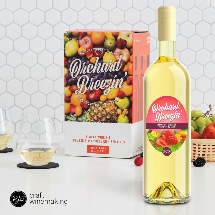 RJS Orchard Breezin' - Strawberry Sensation - The Wine Warehouse CA