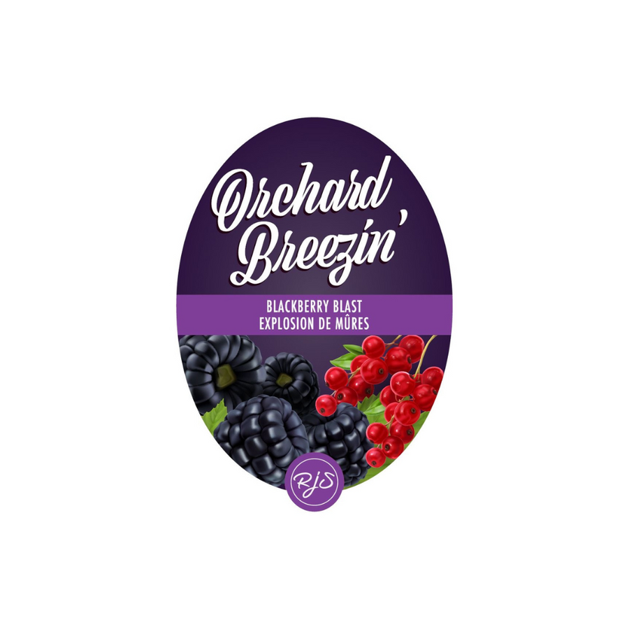 Labels - Blackberry Blast - Orchard Breezin' - HJL - The Wine Warehouse CA
