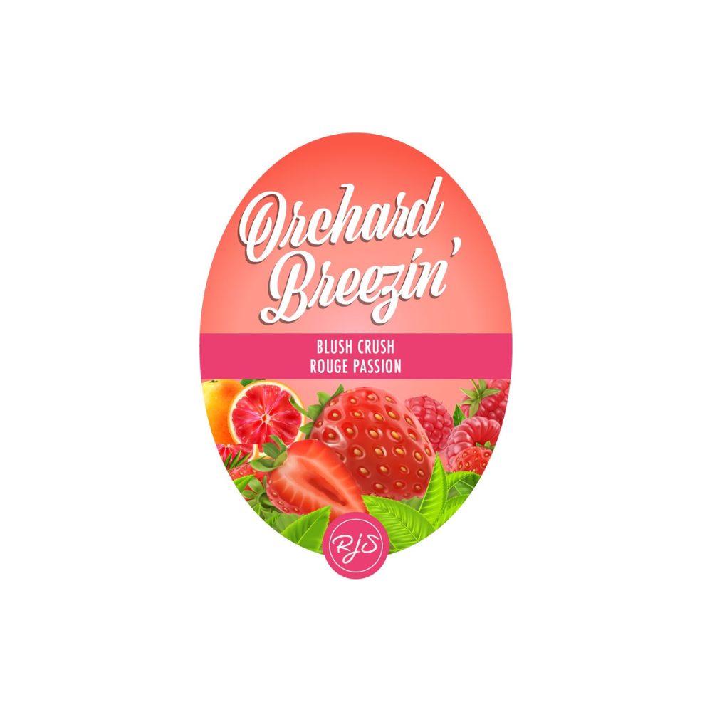 Labels - Blush Crush - Orchard Breezin' - HJL - The Wine Warehouse CA