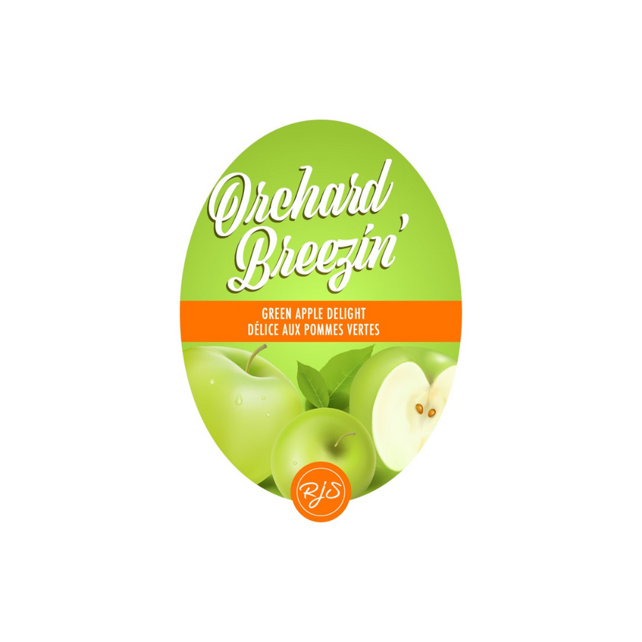 Labels - Green Apple Delight - Orchard Breezin' - HJL - The Wine Warehouse CA