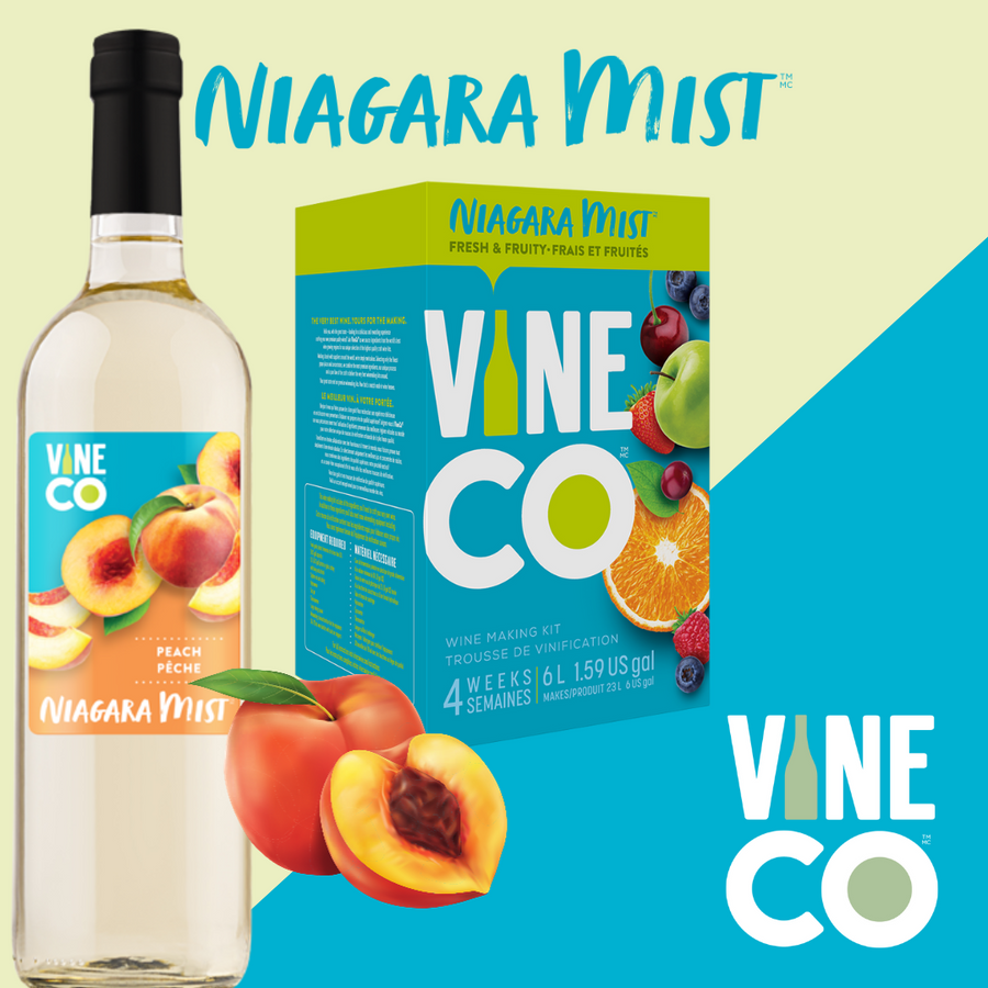VineCo Niagara Mist - Peach - The Wine Warehouse CA