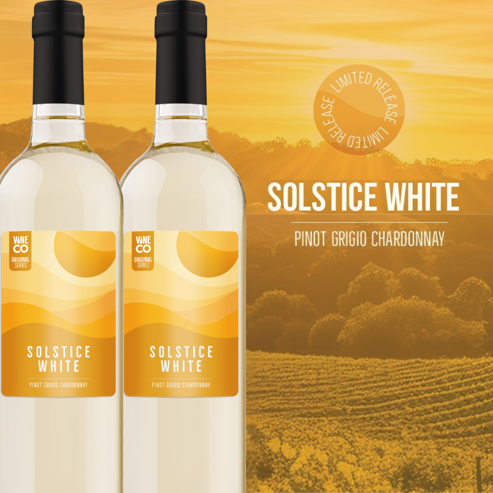 VineCo Original Series - Solstice White - Pinot Grigio Chardonnay - Limited Release