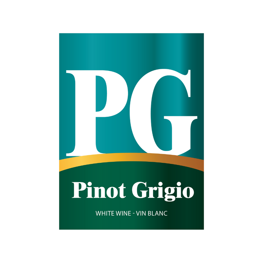 Labels - Pinot Grigio "PG" - HJL - The Wine Warehouse CA