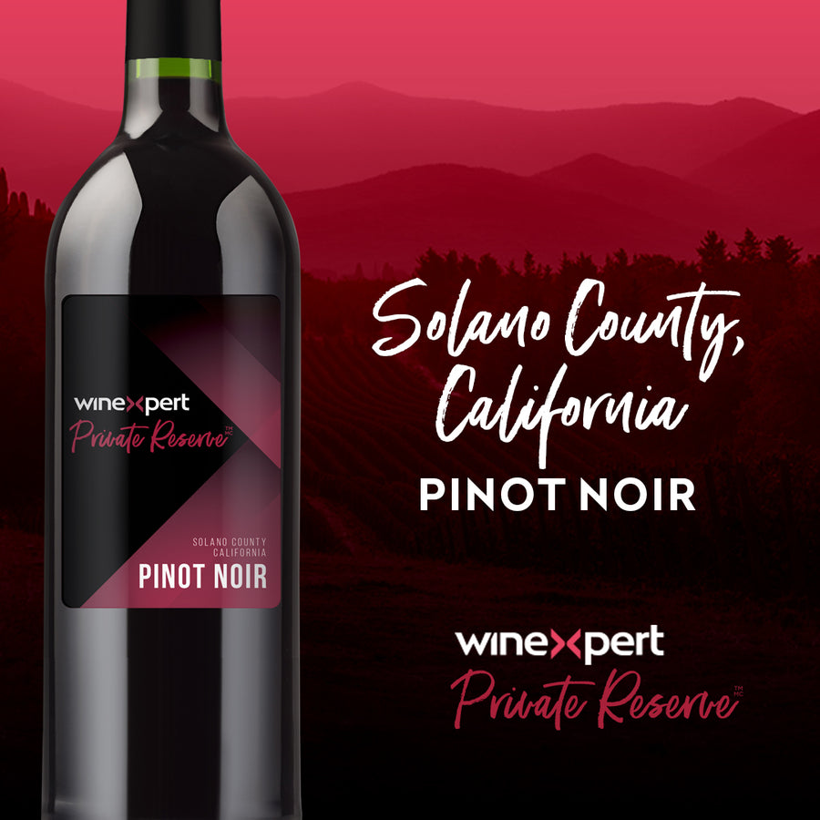 Winexpert Private Reserve - Pinot Noir, Solano County, California - The Wine Warehouse CA