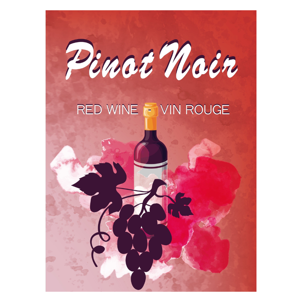 Labels - Pinot Noir 2 - HJL - The Wine Warehouse CA