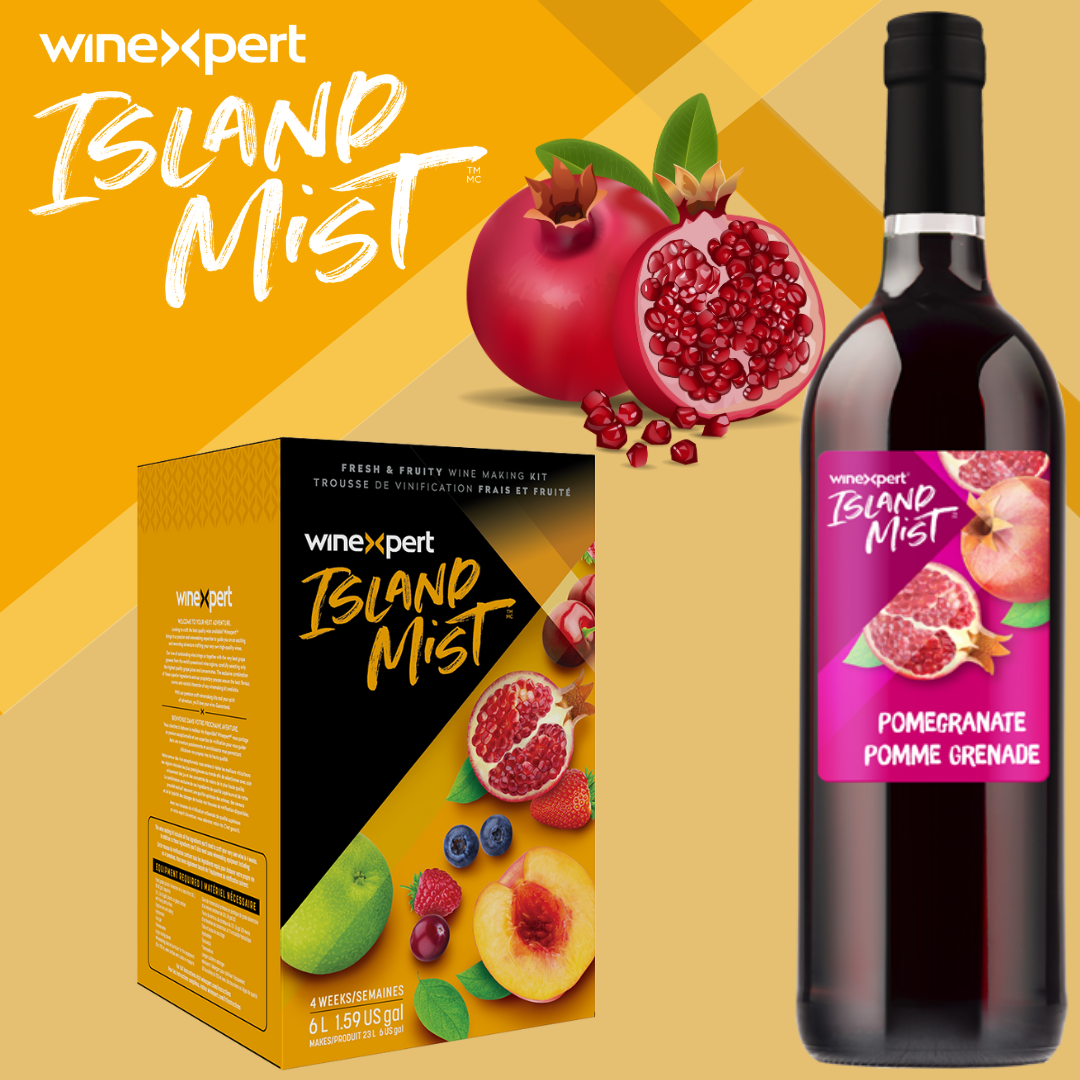 Winexpert Island Mist - Pomegranate - The Wine Warehouse CA