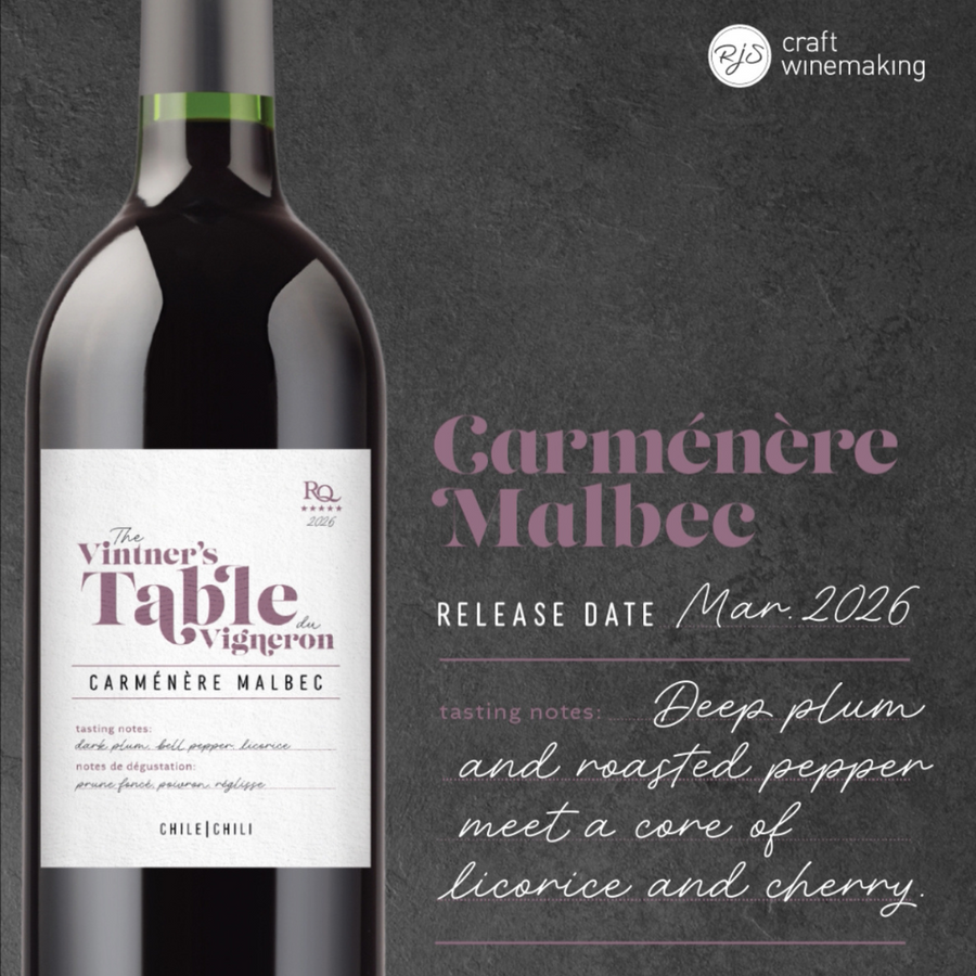 RJS Restricted Quantities - Carménère Malbec, Chile (March 2026) - The Wine Warehouse CA