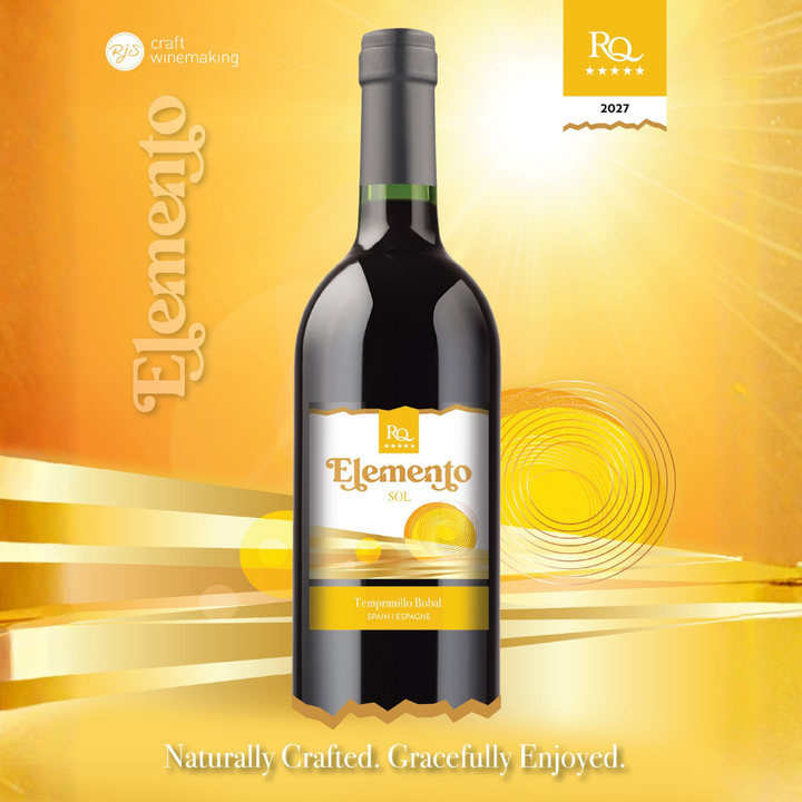 RJS Restricted Quantities 2027 Elemento - Sol - Tempranillo Bobal, Spain (April 2027)