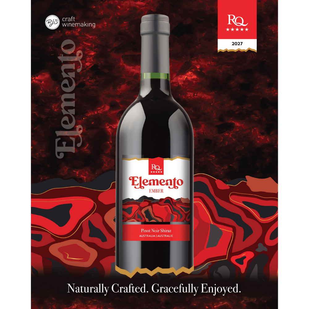 RJS Restricted Quantities 2027 Elemento - Ember - Pinot Noir Shiraz, Australia (November 2026)