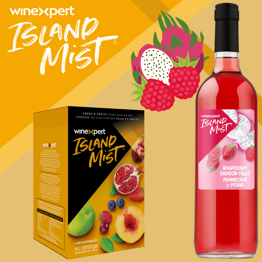 Winexpert Island Mist - Raspberry Dragon Fruit - The Wine Warehouse CA
