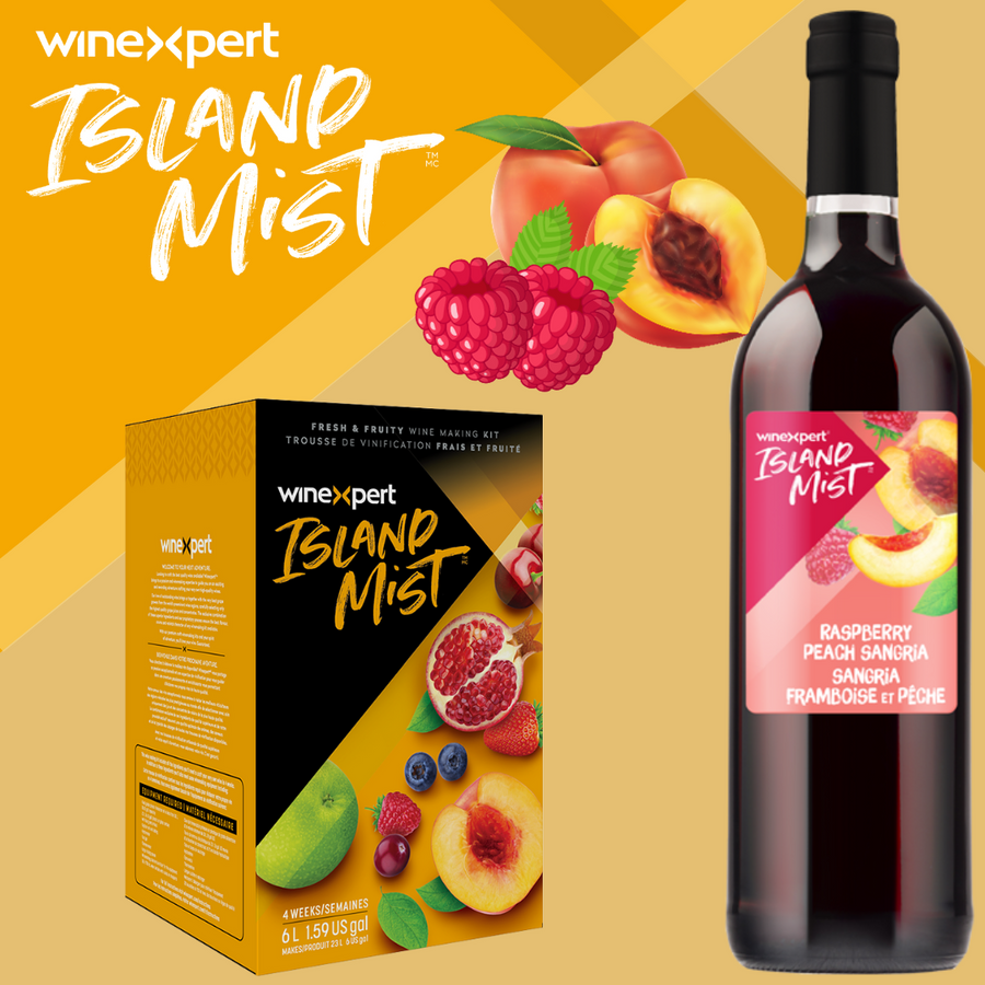 Winexpert Island Mist - Raspberry Peach Sangria - The Wine Warehouse CA