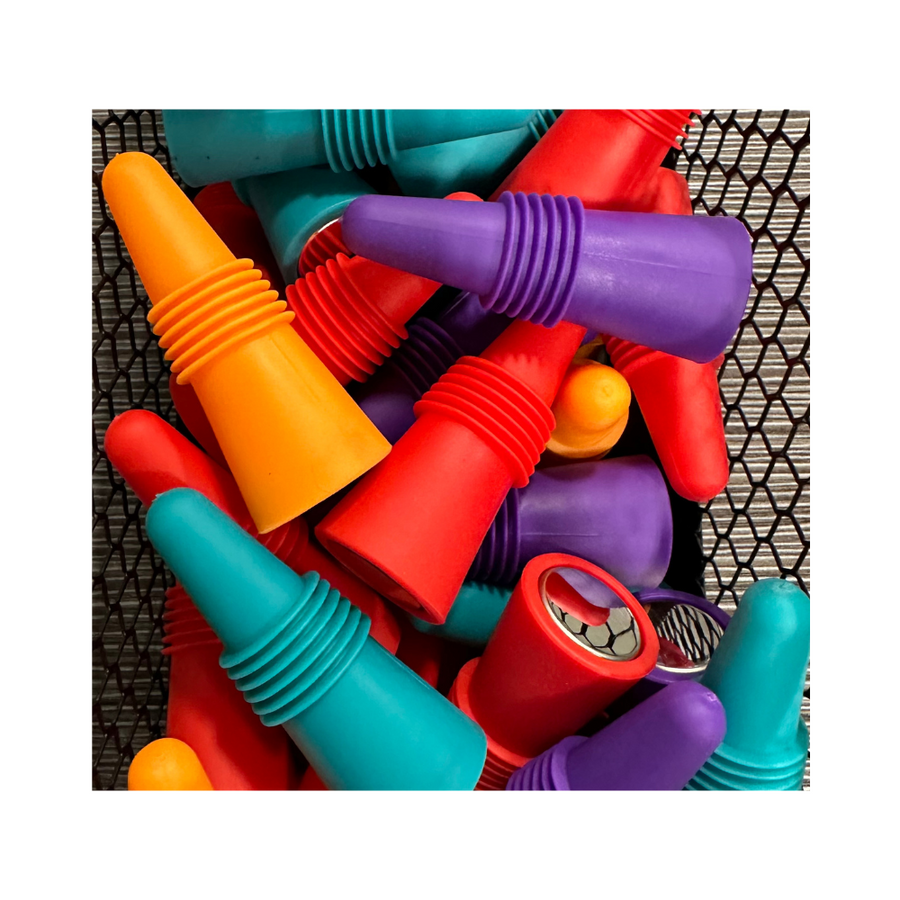 Wine Bottle -  Soft Silicone Stoppers - The Wine Warehouse CA