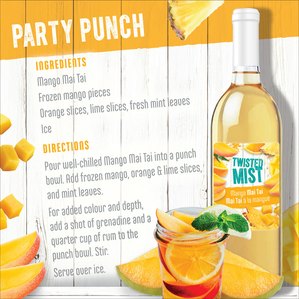 Twisted Mist - Mango Mai Tai Limited Edition (March 2024) - The Wine Warehouse CA