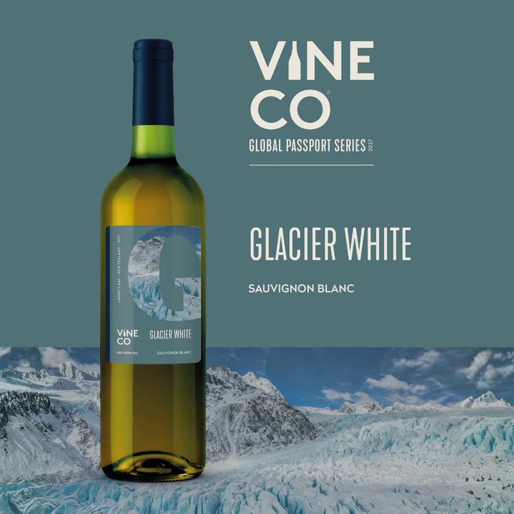 VineCo Global Passport Series 2027 - "Glacier White" Sauvignon Blanc - Hawke's Bay, New Zealand (January 2027)