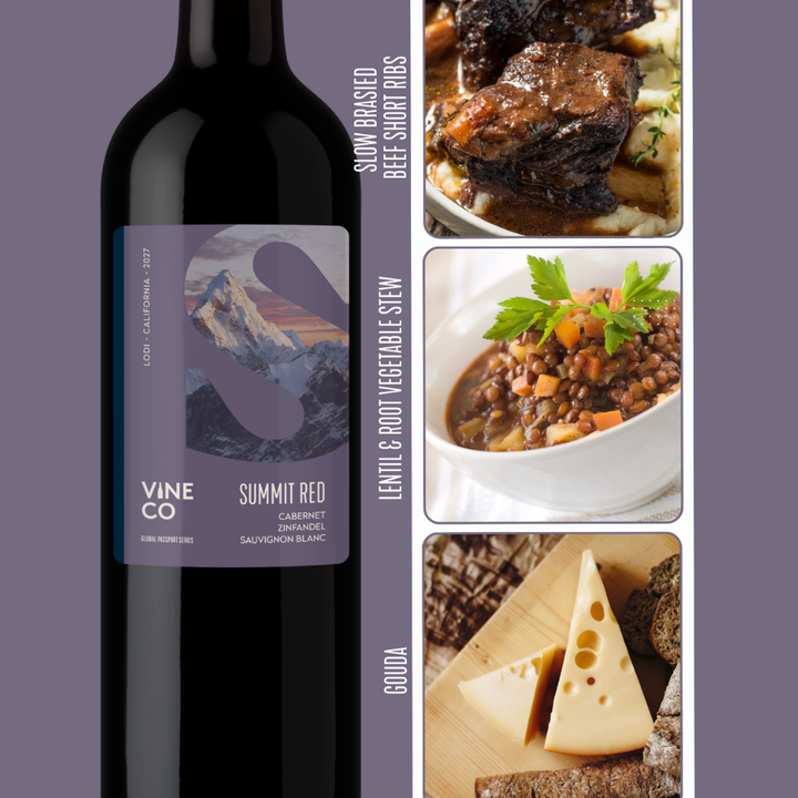 VineCo Global Passport Series 2027 - "Summit Red" Cabernet Zinfandel Sauvignon Blanc - Lodi, California (February 2027)